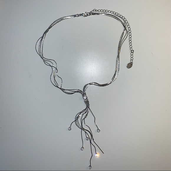ICING Silver Droplet Necklace - Picture 1 of 1